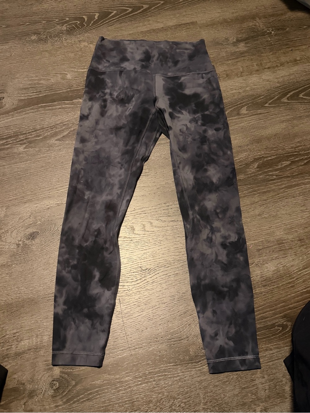 Tie-Dye Gray  lululemon Active Leggings